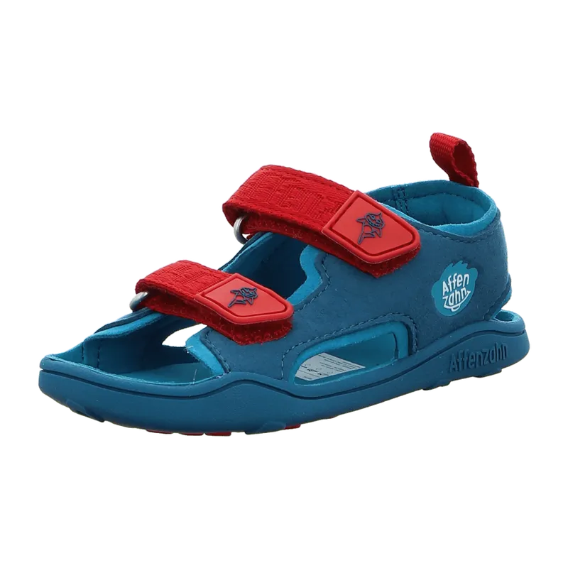 Affenzahn Affenzahn Hai - Vegan Airy für Kinder, blau, Größe 30 EU, Blau, – Produktbild 1 von 8