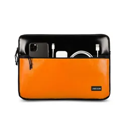 UNBEGUN UNBEGUN Herren vegan Laptoptasche Mit Fronttasche Orange – Produktbild 1 von 1