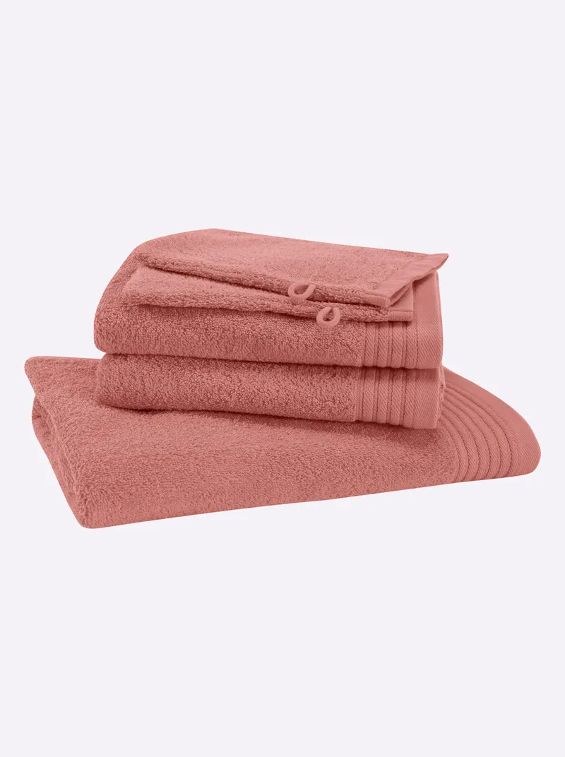 wäschepur Handtuch rosenholz, Rosenholz, – Produktbild 3 von 3