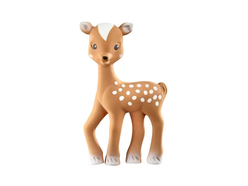 Sophie la Girafe Sophie la Girafe Greifling Fanfan, das kleine Rehkitz, Naturkautschuk Maße 15 x 9 cm, Mehrfarbig, – Produktbild 1 von 2