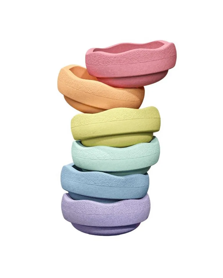 Stapelstein® Stapelstein® Original rainbow pastel Ø 27,5cm, H: 12cm – Produktbild 6 von 8