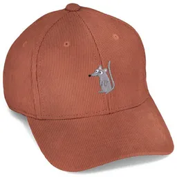 LIGARTI Bestickte Cord Cap – Murat die Maus – LIGARTI Tiermanufaktur – Produktbild 1 von 1
