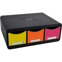 Exacompta Exacompta Schubladenbox "Iderama", 3 kleine Schubladen, regenbogen – Produktbild 2 von 2