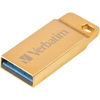 Verbatim Verbatim USB-Stick "Metal Executive" Premium Gold Edition, USB 3.0, 64 GB – Produktbild 1 von 1