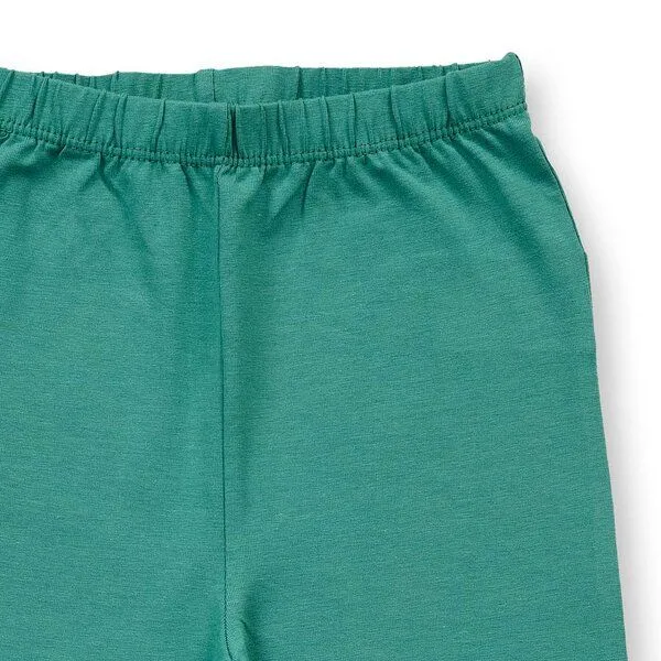 Sense Organics Sense Organics Baby Leggings, Modell LARA, Smaragdgrün, – Produktbild 3 von 4
