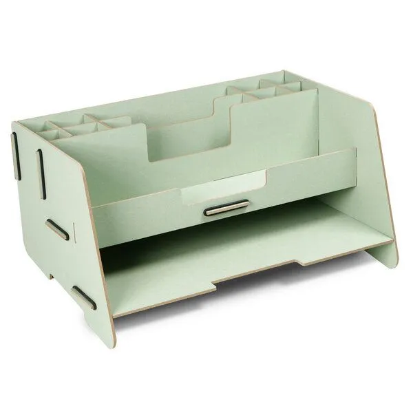 WERKHAUS WERKHAUS Schreibtisch-Organizer Basic, Jadegrün, – Produktbild 1 von 4