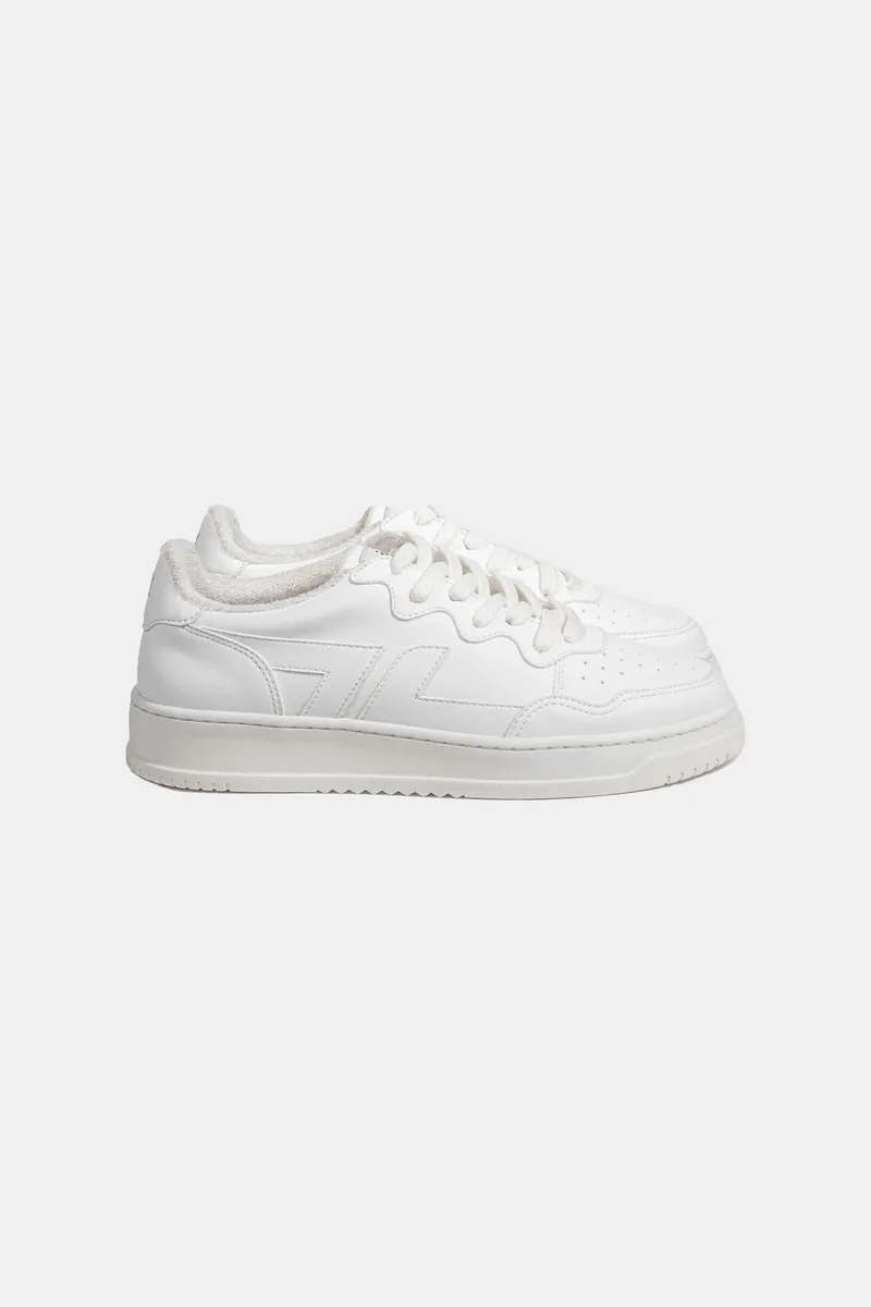 Zèta Zèta Herren vegan Sneaker Bêta B0 Weiß, Weiß, – Produktbild 1 von 2