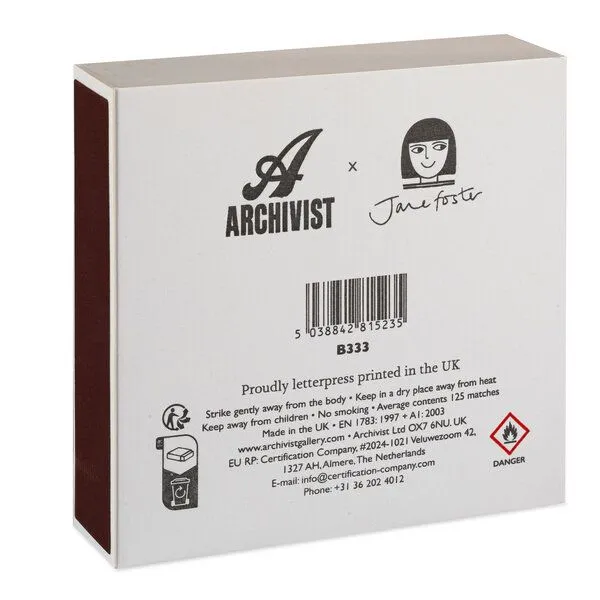 Archivist Archivist Dove Matchbox Streichhölzer – Produktbild 3 von 3