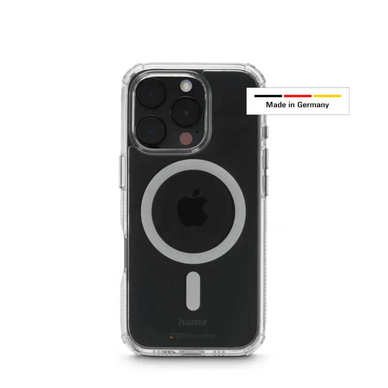 Hama Hama Handyhülle "Extreme Protect" für iPhone 16 Pro, magnetisch, durchsichtig – Produktbild 2 von 5