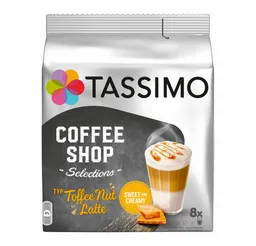 Tassimo Tassimo Kaffee Toffee Nut Latte, 16 T-Discs / 8 Portionen – Produktbild 1 von 1