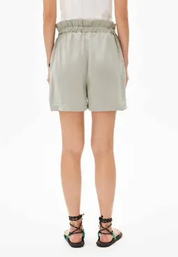 ARMEDANGELS ARMEDANGELS Damen vegan Shorts Vaanna Lino Grün – Produktbild 1 von 1