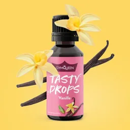 GYMQUEEN Tasty Drops - 30ml - Vanille – Produktbild 1 von 1