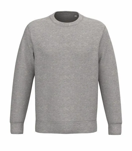 Greenspired Greenspired Umweltfreundliches Unisex- Rundhals Sweatshirt 280g/m² XXS- 4XL, Meliertes grau, – Produktbild 1 von 1