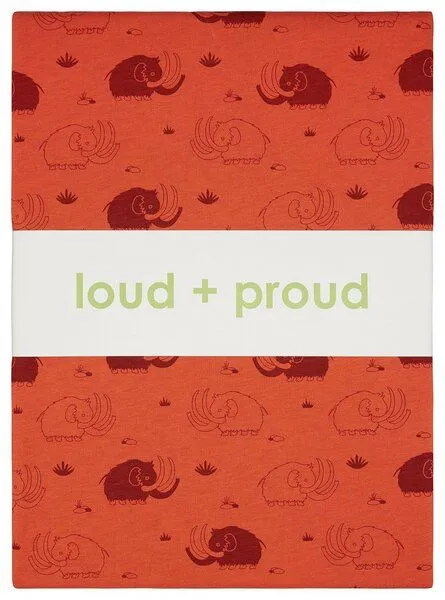 loud + proud loud + proud Kinder Jersey Bettwäsche-Set 100 x 135cm, GOTS-zertifiziert, Cinnamon(orange), – Produktbild 4 von 4
