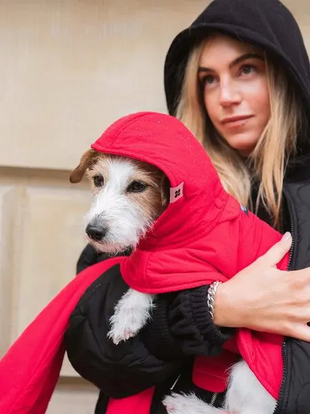 New Orchard New Orchard Dog Hoodie, Rot, – Produktbild 1 von 4