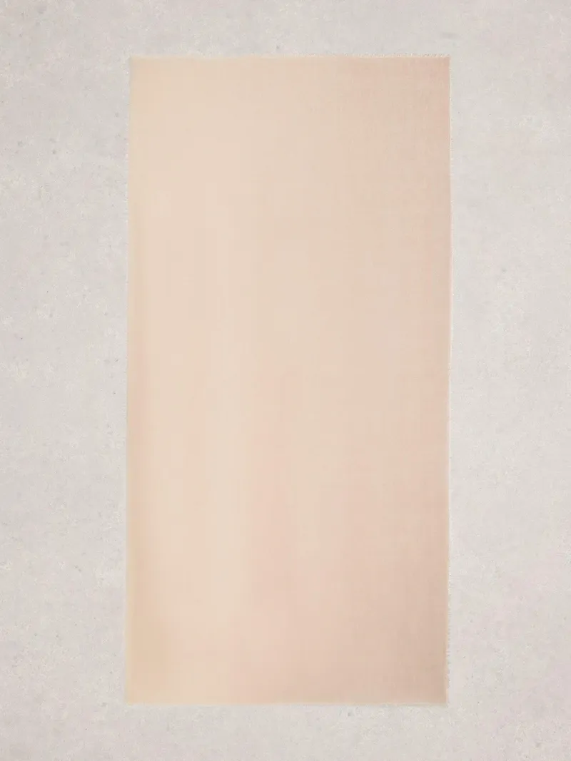 White Stuff Oversized Schal Penny - Einheitsgröße, Hellnatur, – Produktbild 3 von 3