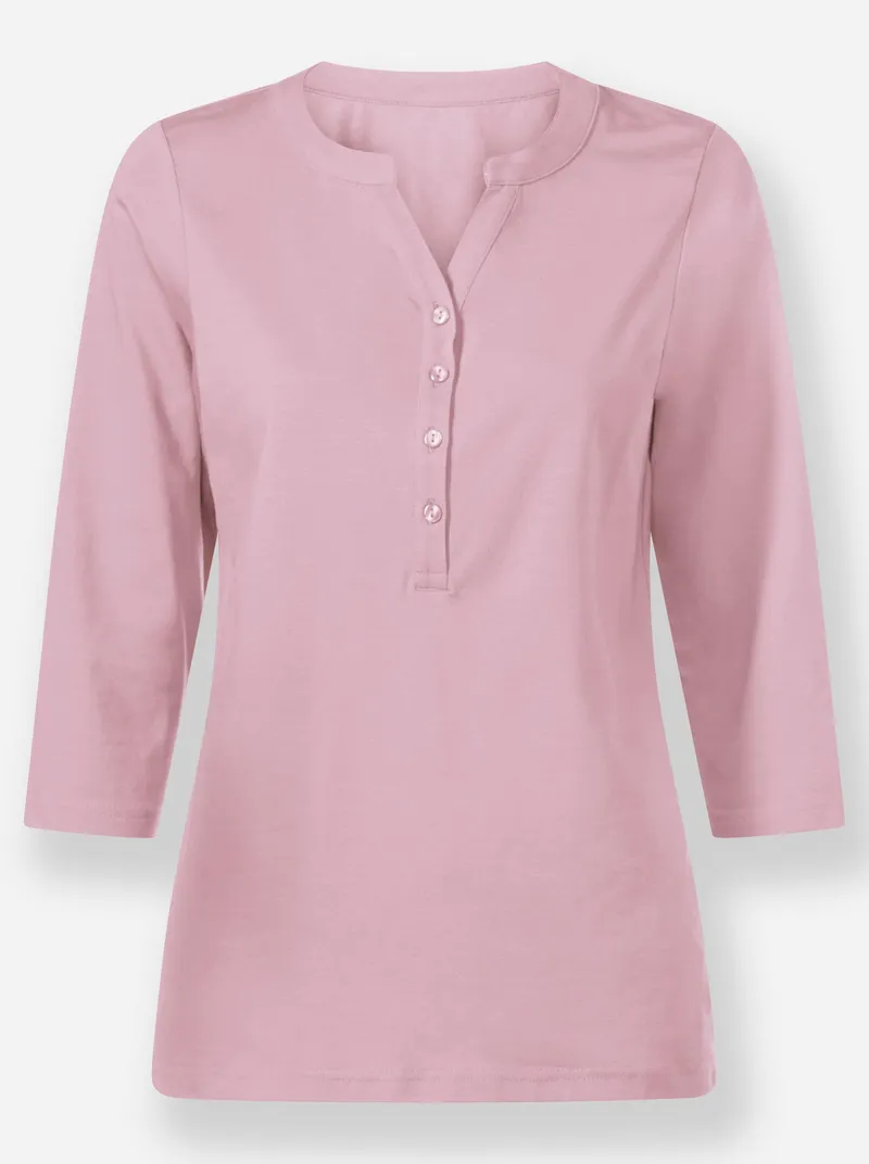 Witt 3/4-Arm-Shirt rosé, Rosé, – Produktbild 1 von 2