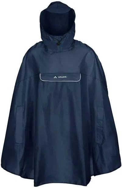Vaude VAUDE Poncho Valdipino Poncho, Dark sea uni, – Produktbild 1 von 3