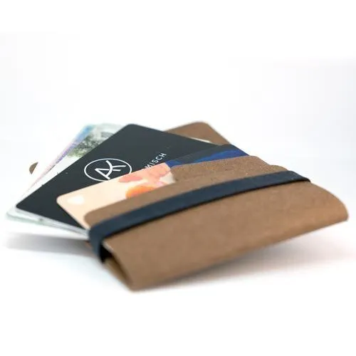 ANDERS & KOMISCH ANDERS & KOMISCH Veganes Kreditkartenetui - Cardholder mit Münzfach - TINY Braun, Pink, – Produktbild 2 von 4