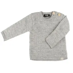 Pure pure by Bauer Strick-Pullover in silbergrau von pure pure by Bauer – Produktbild 1 von 1