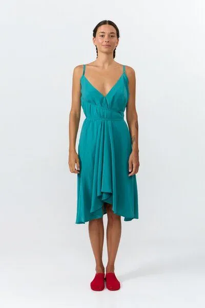 SUITE13LAB Suite13lab Damen-Multipositionskleid kurz MP Modal, Teal(blau), – Produktbild 2 von 4