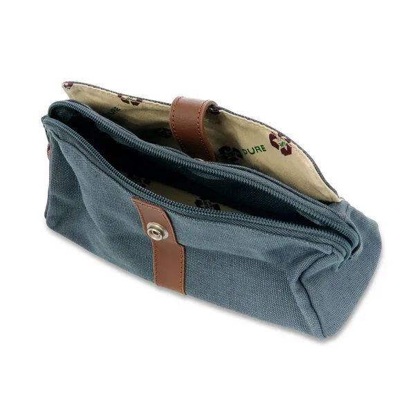 Pure PURE HF-0040 Hanf Federmäppchen, Grey, – Produktbild 3 von 4