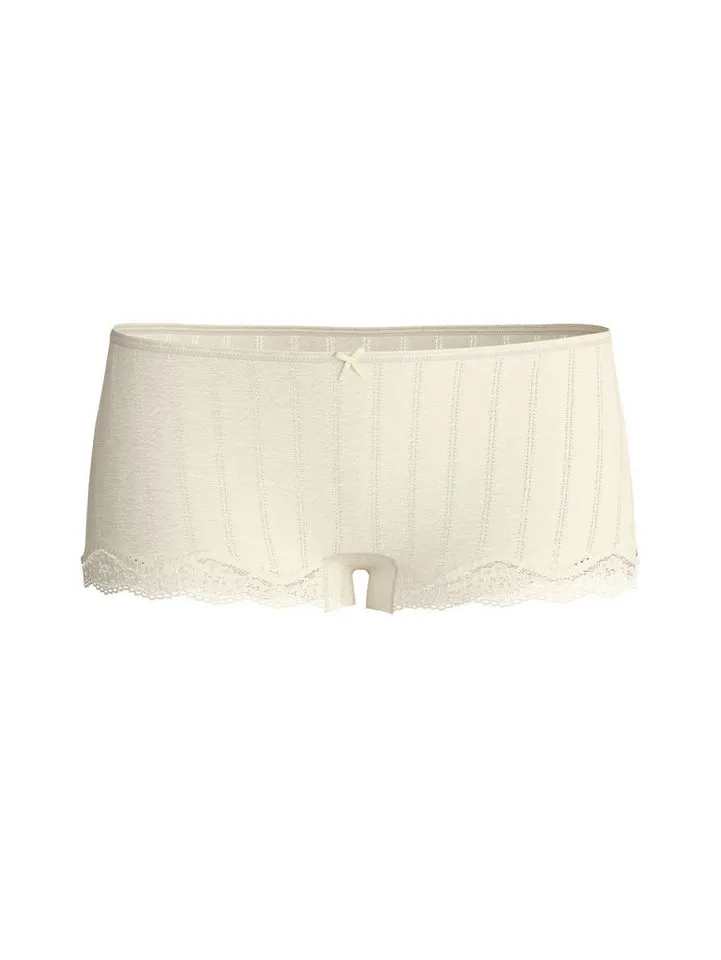 CALIDA CALIDA Panty Etude Toujours Jacquard-Optik, Low-Cut, feminin, elastisch, bequem, pillingarm, Beige, – Produktbild 2 von 5