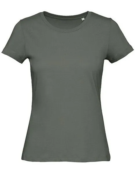 B&C Collection B&C Collection Inspire T-Shirt / Damen / Lady Rundhals 140 gr /m², Millenial khaki, – Produktbild 2 von 3
