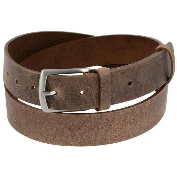 Simaru Simaru Ledergürtel Buenos Aires 35mm / Leder pflanzlich gegerbt, Braun-used, – Produktbild 2 von 4