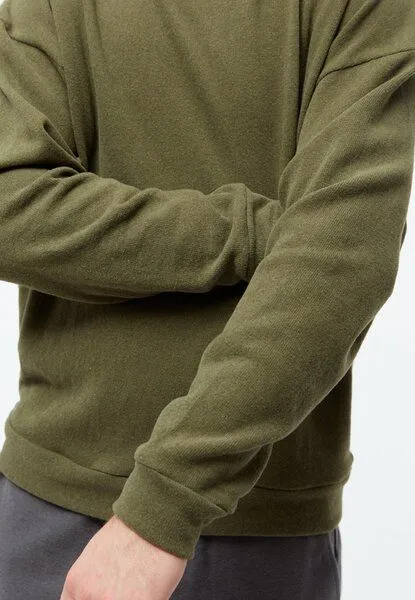 Givn Berlin Givn Berlin Sweater GBANTHONY aus recycelter Baumwolle, Khaki, – Produktbild 4 von 4