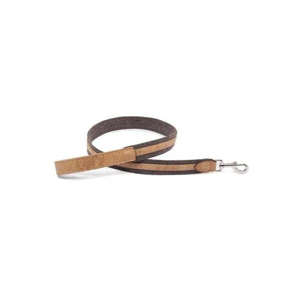 Kork-Deko Kork-Deko Breite Hundeleine aus Kork in BEIGE oder ROT-BRAUN | Leine für Hunde | beige | rot, Rot, – Produktbild 1 von 4