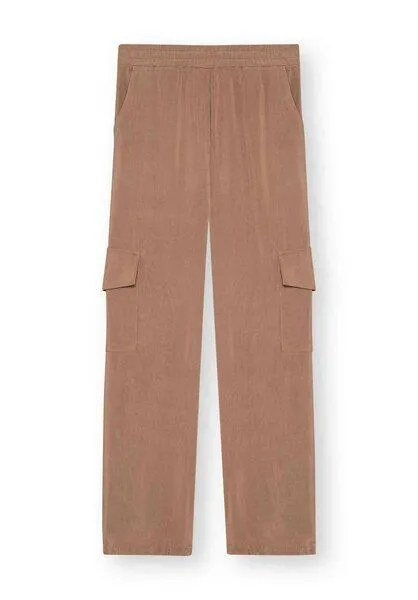 Lovjoi Lovjoi Hose HEDIE aus VISKOSE Ecovero & TENCEL Lyocell, Rosewood (pink), – Produktbild 1 von 4