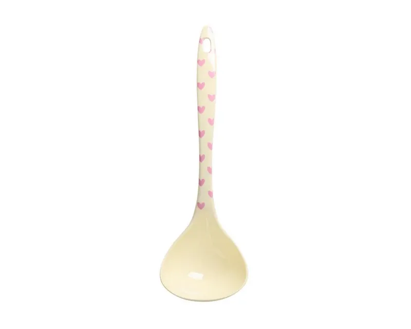 RICE RICE Suppenkelle Melamin Suppenkelle 27,5 cm, robust & spülmaschinengeeignet, Rosa, – Produktbild 1 von 1