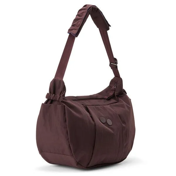 PINQPONQ PINQPONQ Crossbody Bag Krumm Large, Crinkle mahagoni (rot), – Produktbild 8 von 8