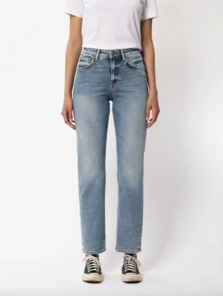 Nudie Jeans Nudie Jeans Straight Sally - Loving Twill – Produktbild 2 von 4
