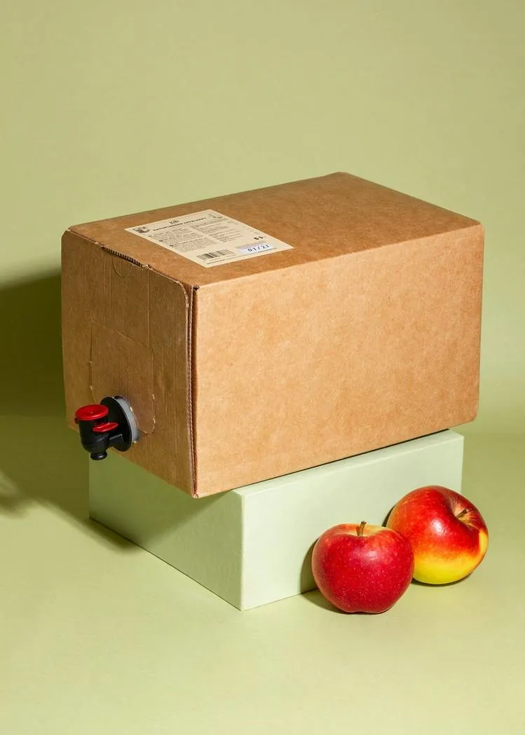 KoRo Naturtrüber Apfelsaft Bag-in-Box 5 L – Produktbild 2 von 5