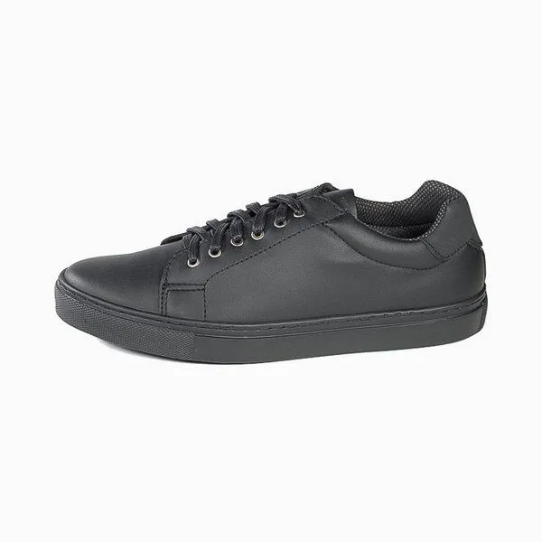 Fairticken Fairticken Unisex-Pure-Sneaker SOCORO mit veganem "Mais"-Leder, Schwarz, – Produktbild 4 von 4