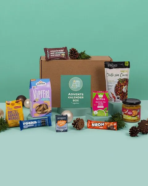 Vegan Box Vegan Box Refill Adventskalender Produktbox – Food – Produktbild 1 von 5