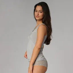 comazo comazo Unterhemd aus Modal mit zarter Spitze – Produktbild 1 von 1
