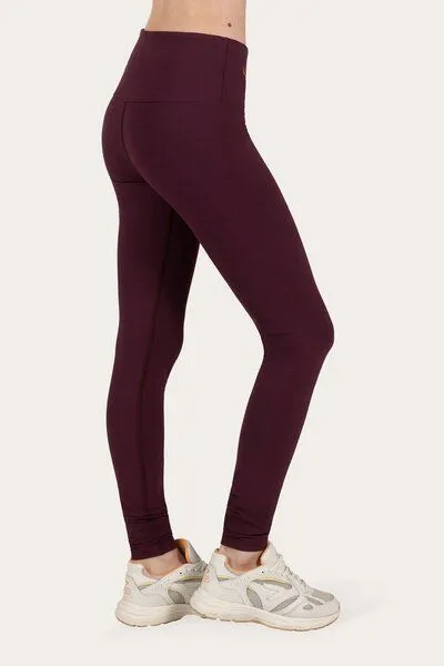 Urban Goddess Urban Goddess Yoga Leggings mit Bambus Satya – Active Yoga Wear, Fig (lila), – Produktbild 2 von 3