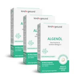 kindgesund Omega-3 Algenöl für Kinder, vegan 3 Monate – Produktbild 1 von 1