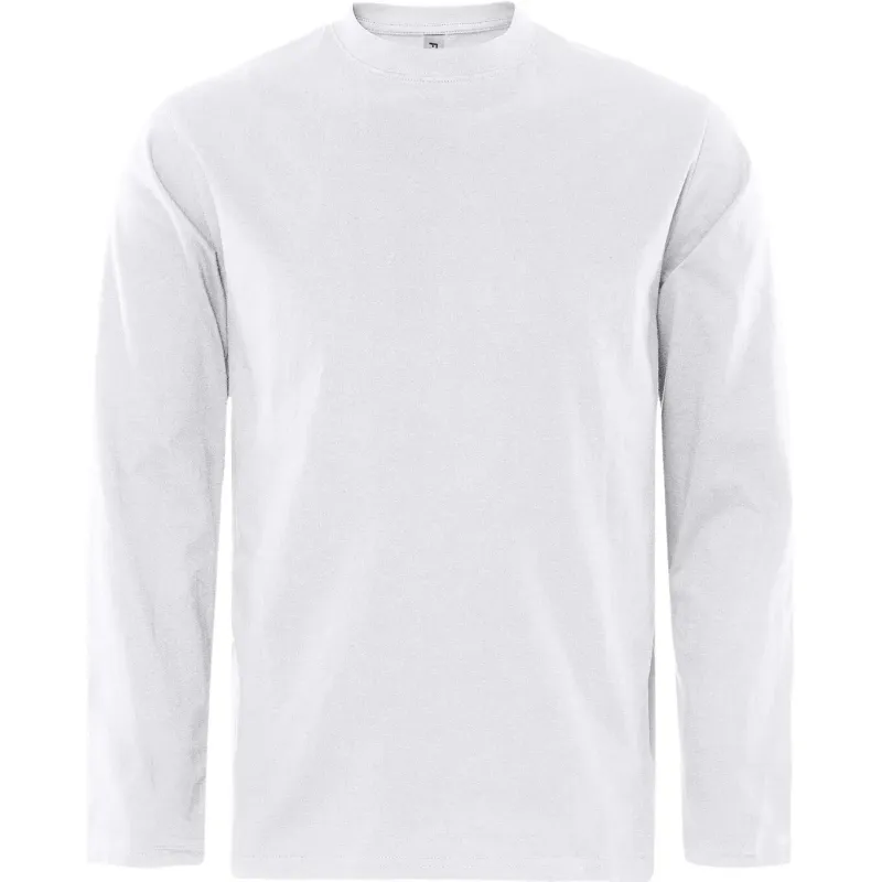 Fristads Langarmshirt Fristads 1914 HSJ, Blanc, – Produktbild 1 von 2