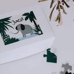Fines Papeterie Fines Papeterie Puzzle SAFARI * für Kinder * 100 Teile * mit Löwe, Elefant, Affe – Produktbild 1 von 1