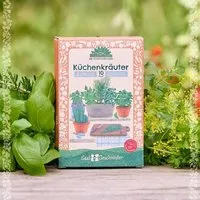 Die Stadtgärtner Die Stadtgärtner BIO-Saatgut-Set "Küchenkräuter" I Saatgut-Set mit verschiednen Küchernkräuter I Kleiner Küchenhelfer – Produktbild 1 von 1