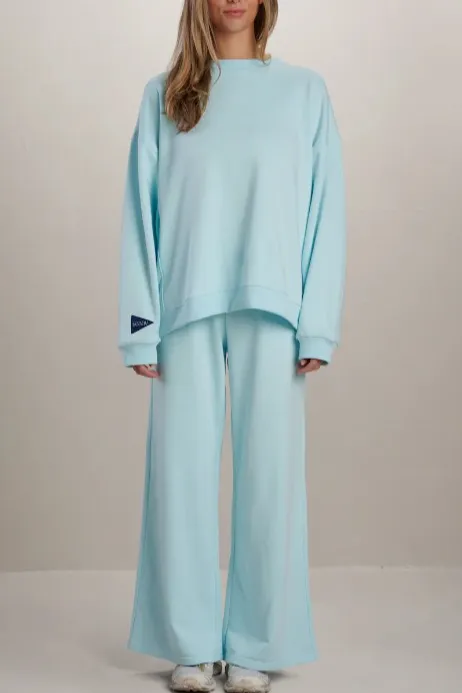 SEAAV SEAAV Damen vegan Lounge Set Spun Sugar, Extra hellblau, – Produktbild 2 von 2