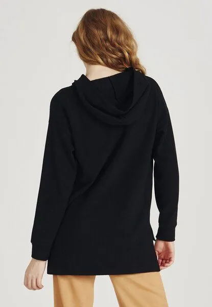 Givn Berlin Givn Berlin Damen Hoodie aus recycelter Baumwolle "Mona", Black, – Produktbild 3 von 4