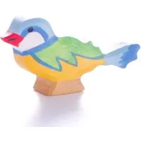 Holztiger Holztiger Holzfigur "Blaumeise 2" Wald und Wiese Maße 6 x1,5 x 3,5 cm, Mehrfarbig, – Produktbild 1 von 1