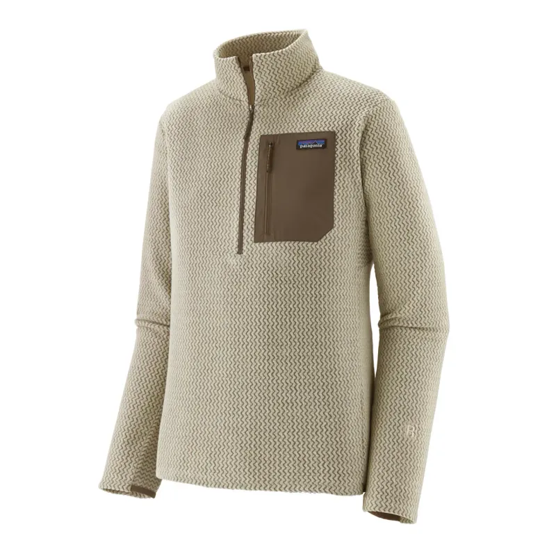 Patagonia Fleece mit durchgehendem Reißverschluss Patagonia R1 Air, Beige, – Produktbild 1 von 1