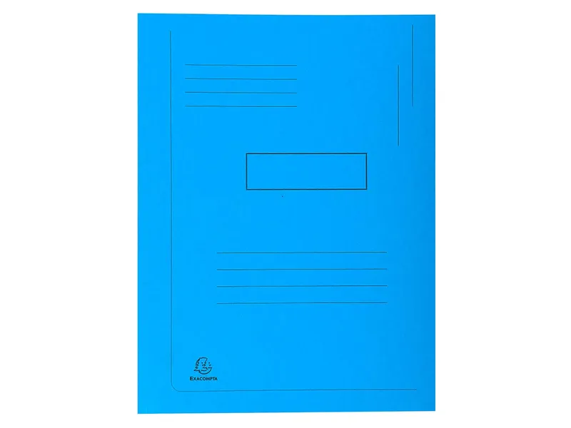 Exacompta 50 Exacompta Aktenmappen "Forever", 2 Klappen, 290 g/m², DIN A4, intensivblau – Produktbild 1 von 1
