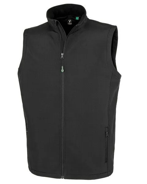 YTWOO YTWOO Recycelte Softshell-Weste für Männer, Schwarz, – Produktbild 1 von 2